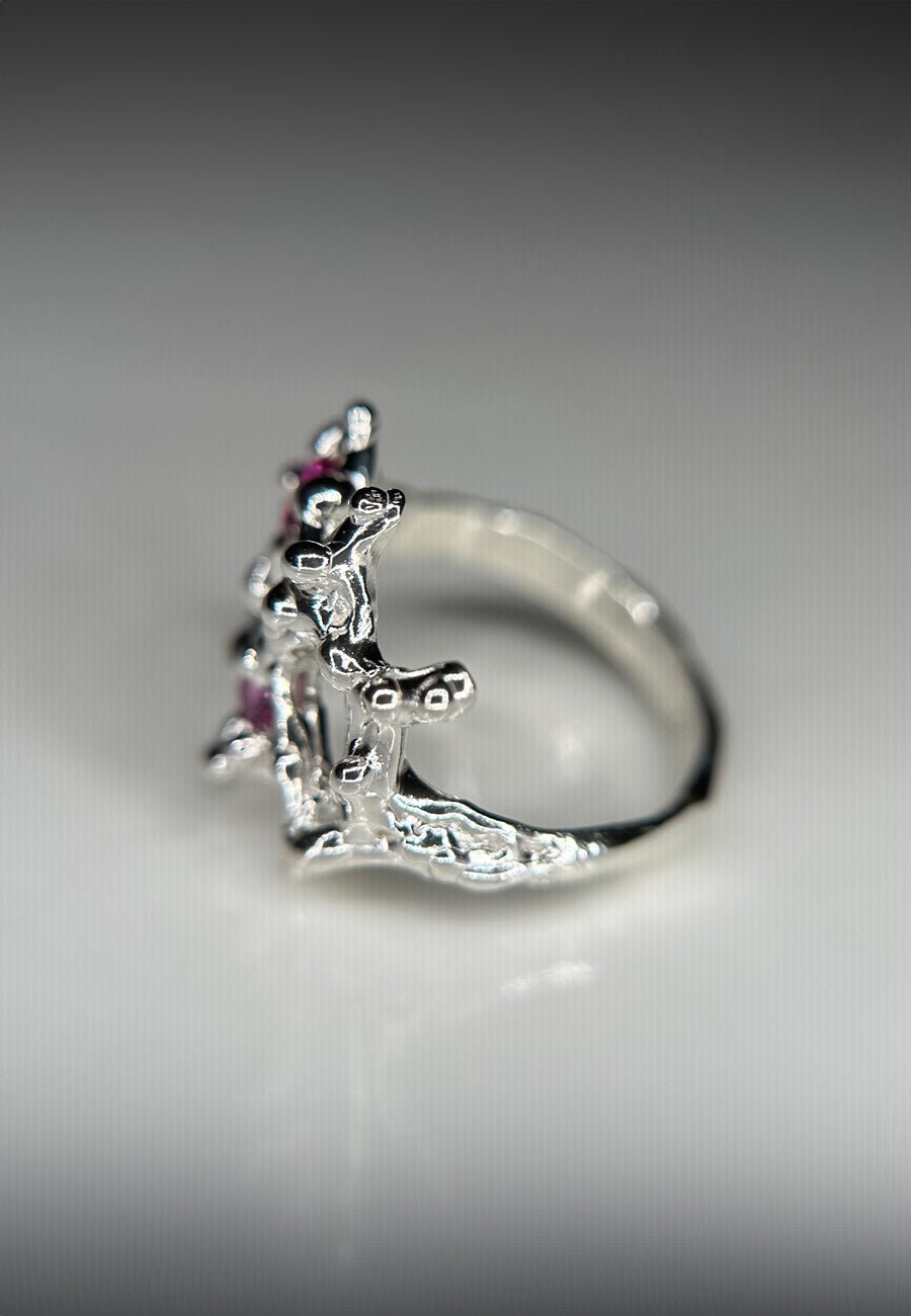 Venom Gemz Wilding Ring Pink