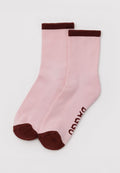 Baggu Ribbed Sock Blush Mix