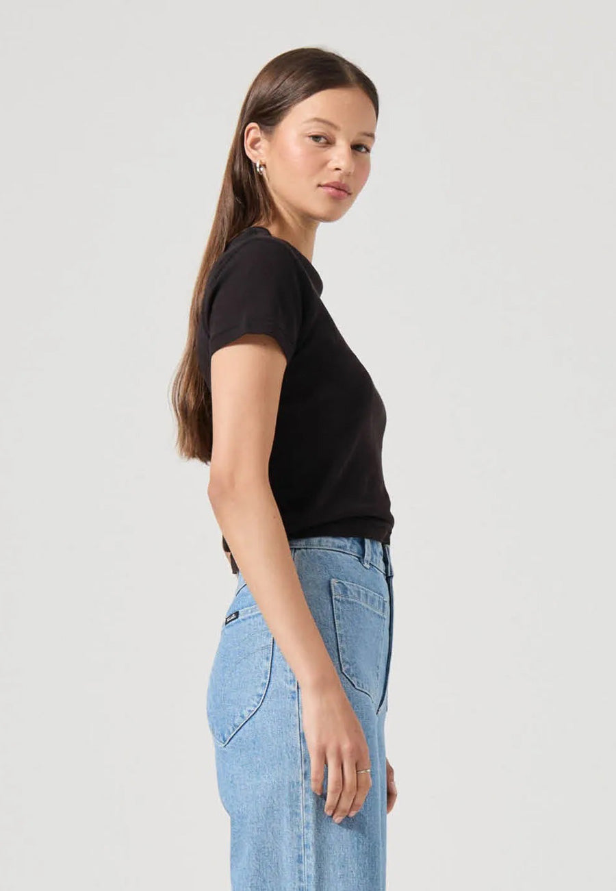 Rolla's Classic Tee Washed Black