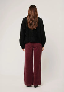 Rolla's Sailor Jeans Long Cord Oxblood