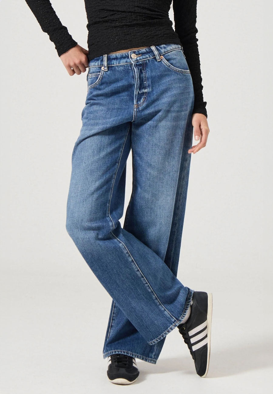 Rolla's Kate Baggy Jean Paris Texas Wash