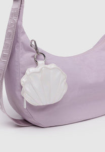 Baggu Shell Charm Pearl Metallic