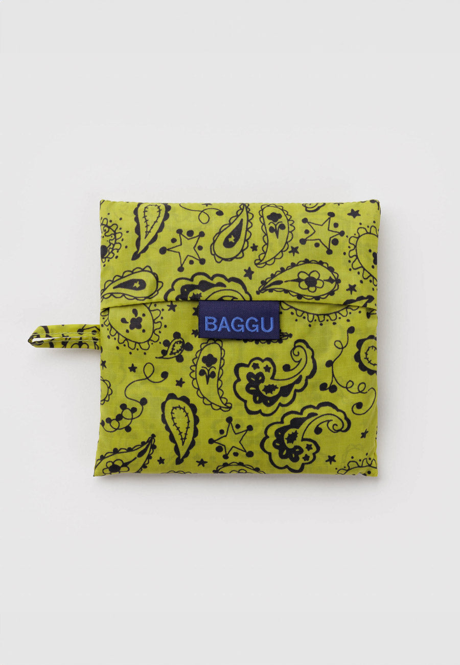 Baggu Standard Baggu Chartreuse Paisley