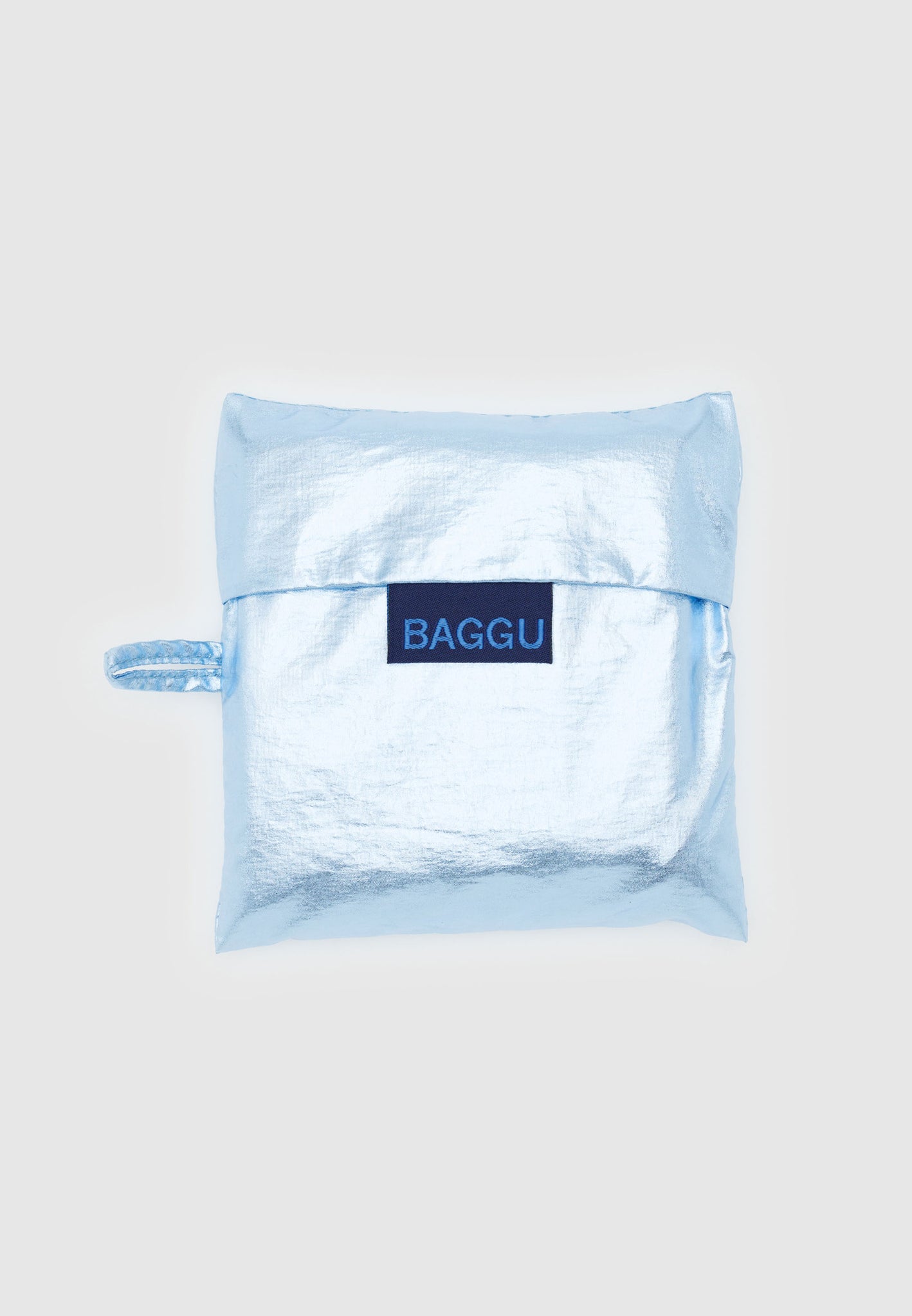 Baggu Standard Baggu Metallic Light Blue