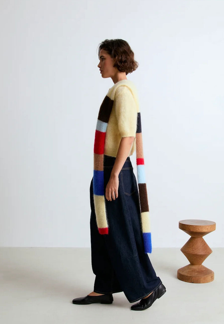 Surprise Iris Scarf Multicolour Stripes