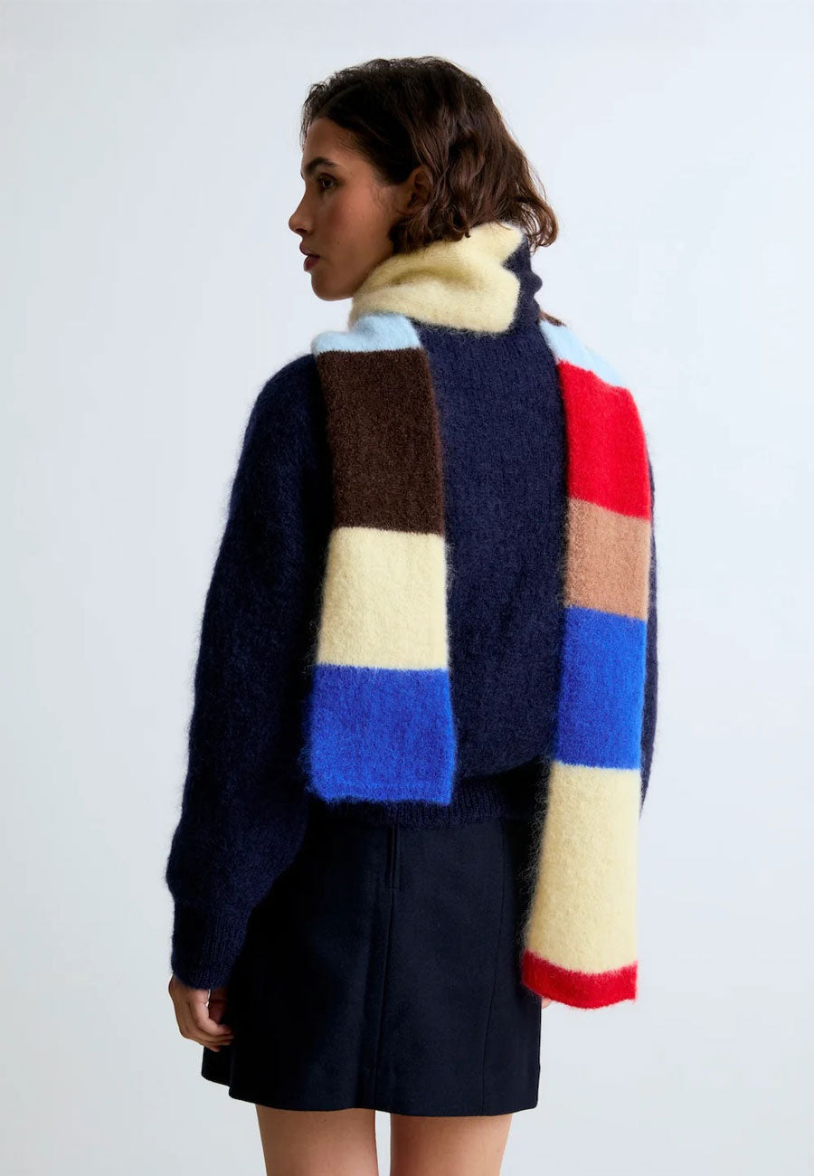 Surprise Iris Scarf Multicolour Stripes