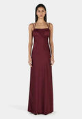 Ownley Talulah Maxi Dress Burgundy