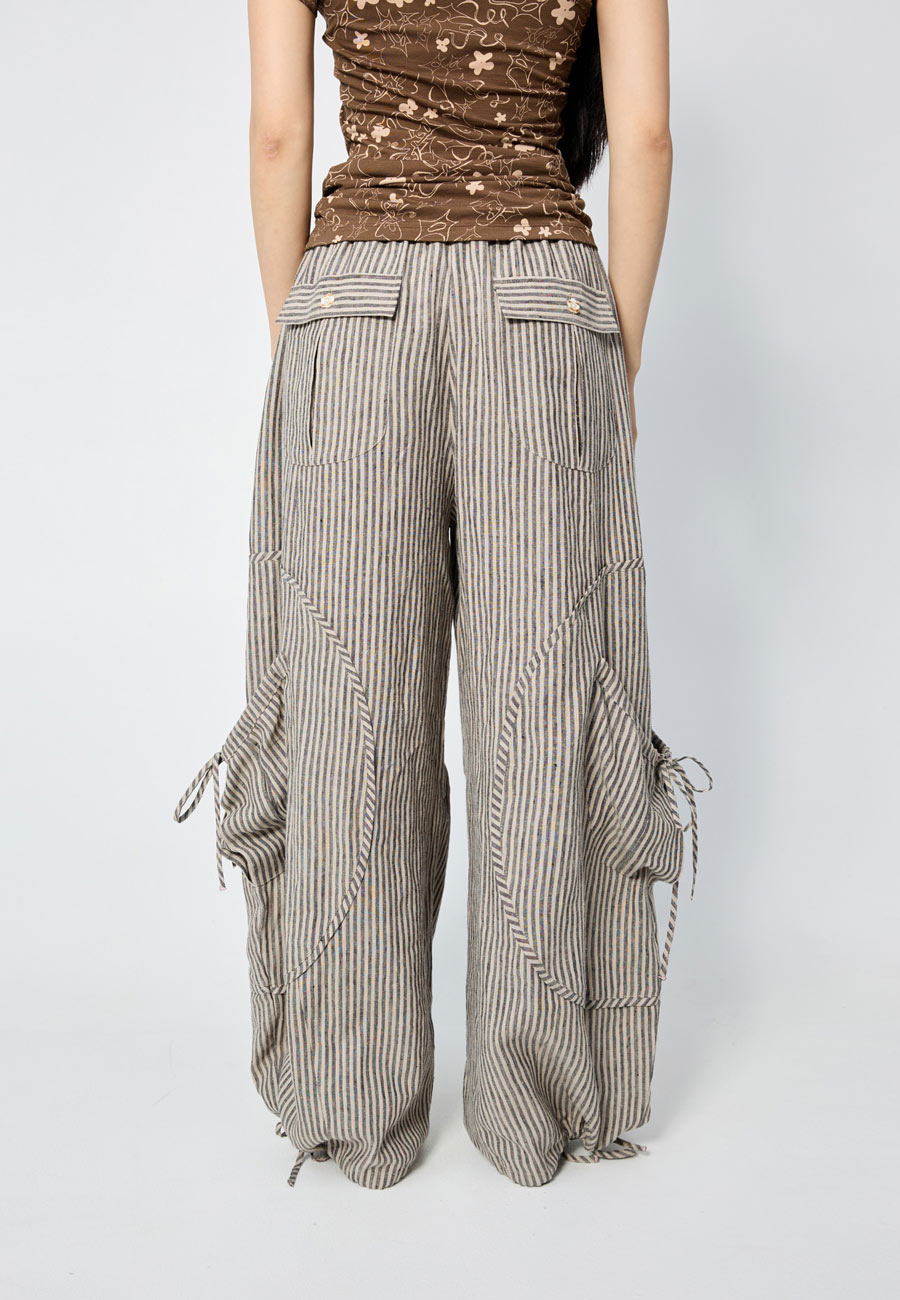 Arthur Activity Pant Earth Stripe