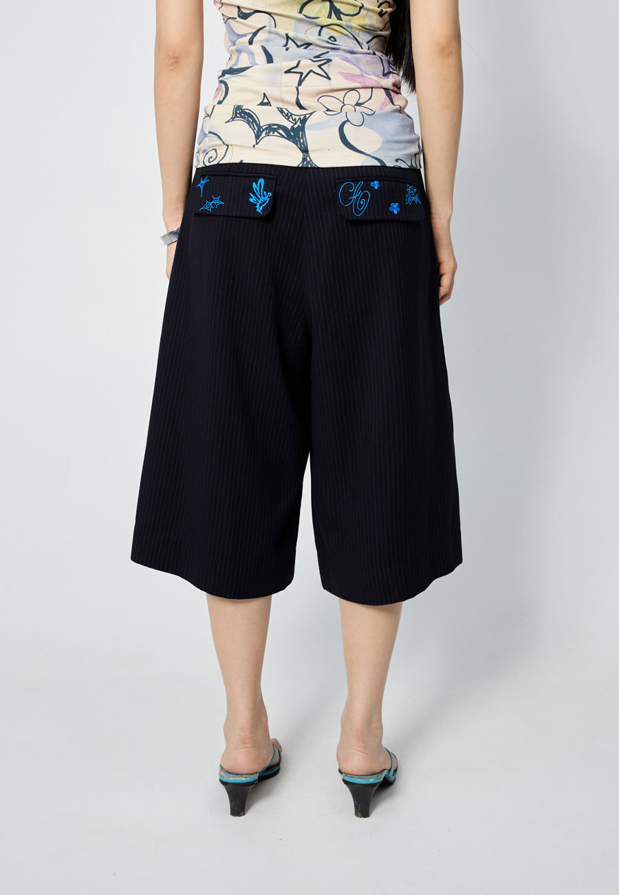 Arthur Tailored Culotte Midnight