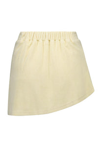 Commonplace Essentials Terry Ruched Skirt Butter