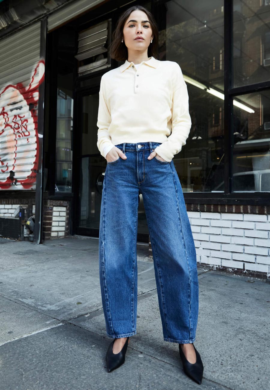 Neuw Amber Barrel Iris Mid Vintage Indigo