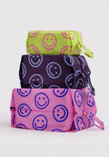 Baggu 3D Zip Set Bright Happy
