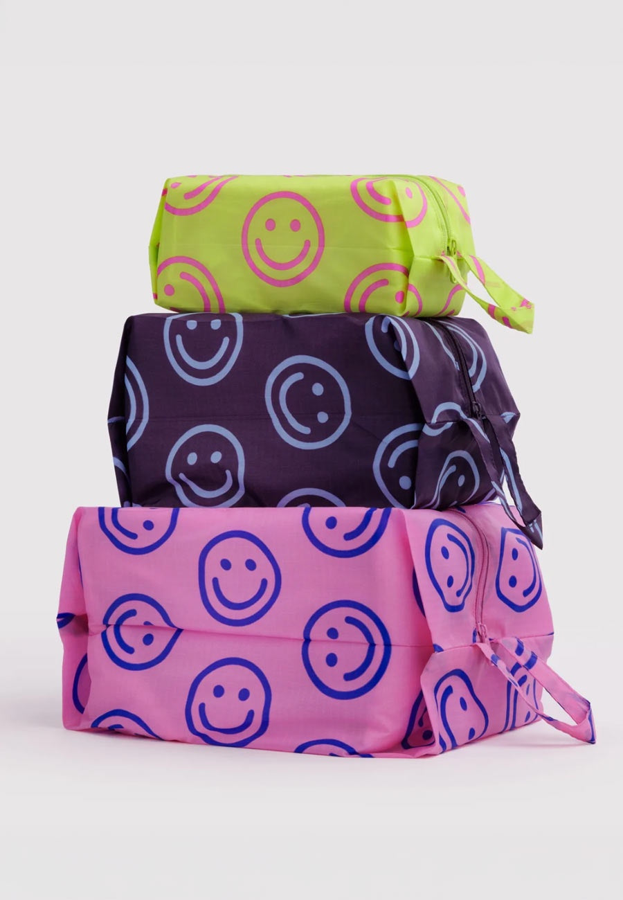 Baggu 3D Zip Set Bright Happy