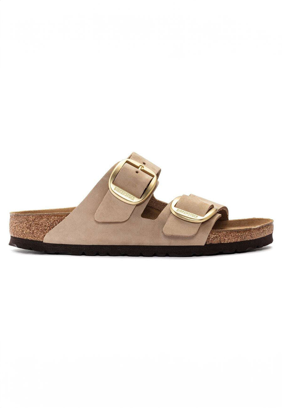 Birkenstock Arizona Big Buckle Nubuck Sandcastle