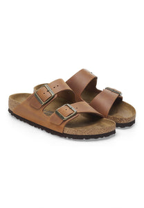 Birkenstock Arizona Oiled Leather Cognac