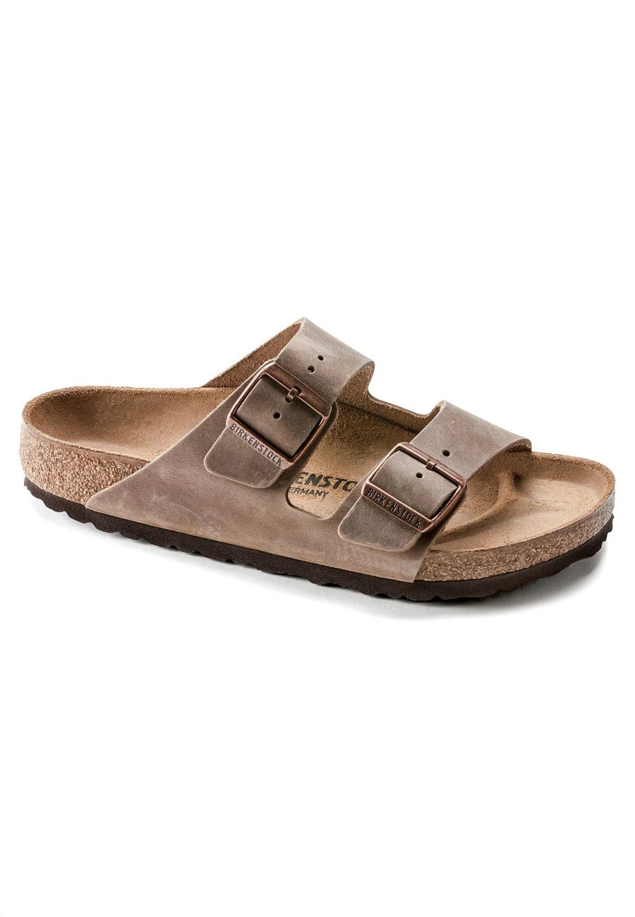 Birkenstock Arizona Oiled Leather Tobacco Brown