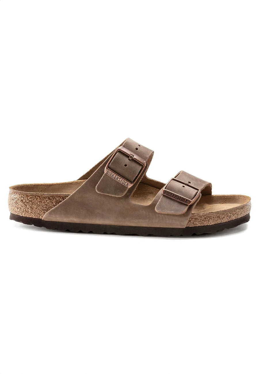 Birkenstock Arizona Oiled Leather Tobacco Brown