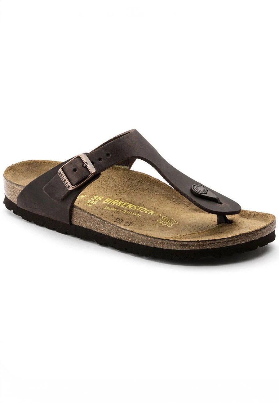 Birkenstock Arizona Gizeh Oiled Leather Habana