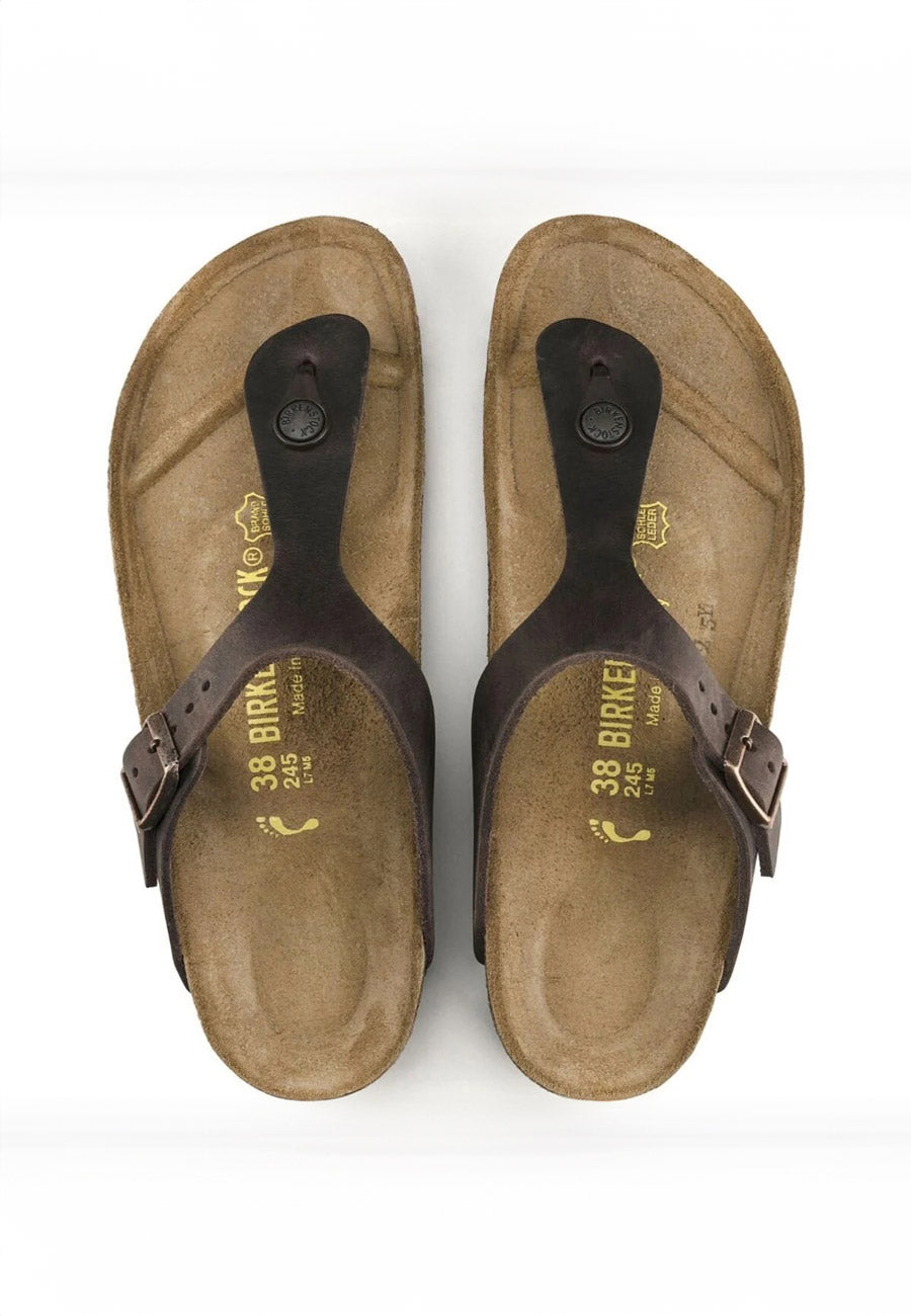 Birkenstock Arizona Gizeh Oiled Leather Habana