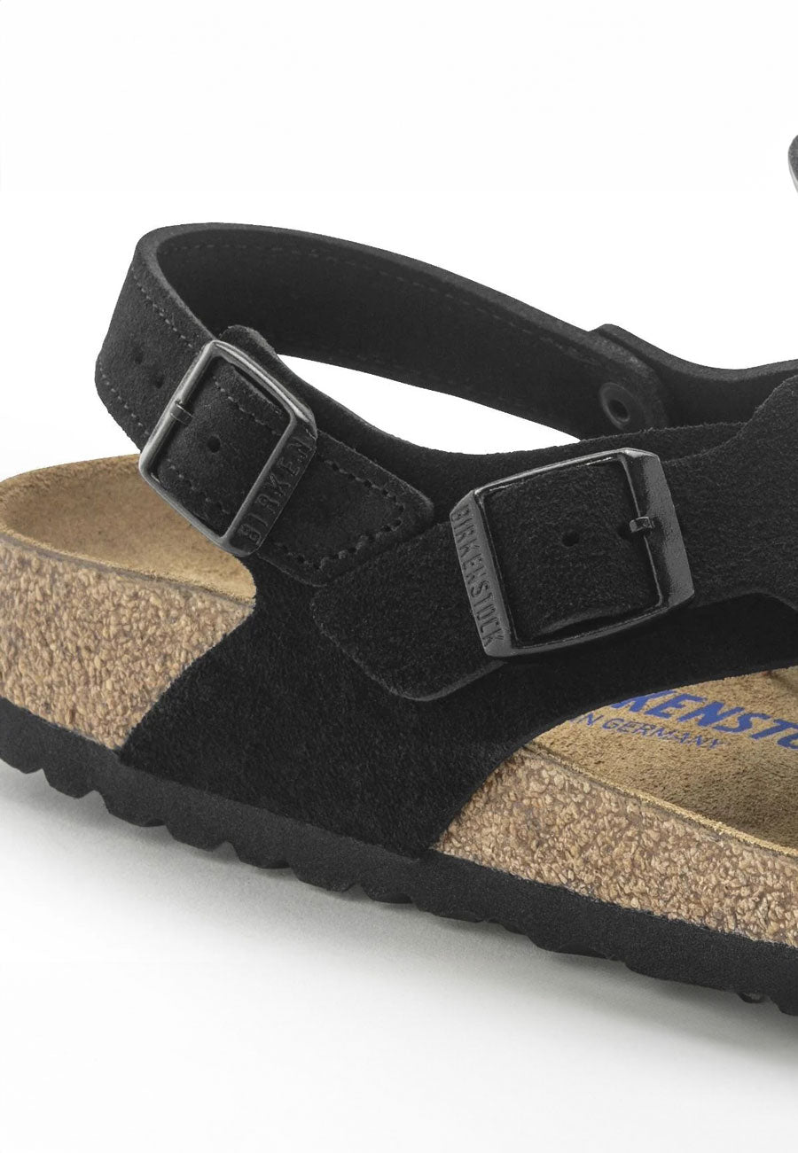 Birkenstock Tulum SFB Suede Black