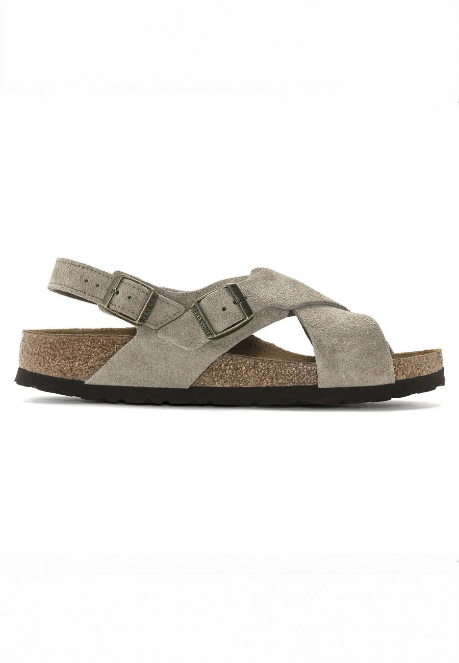 Birkenstock Tulum SFB Suede Taupe