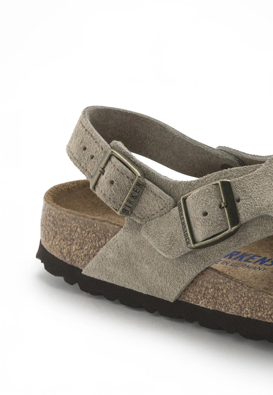 Birkenstock Tulum SFB Suede Taupe