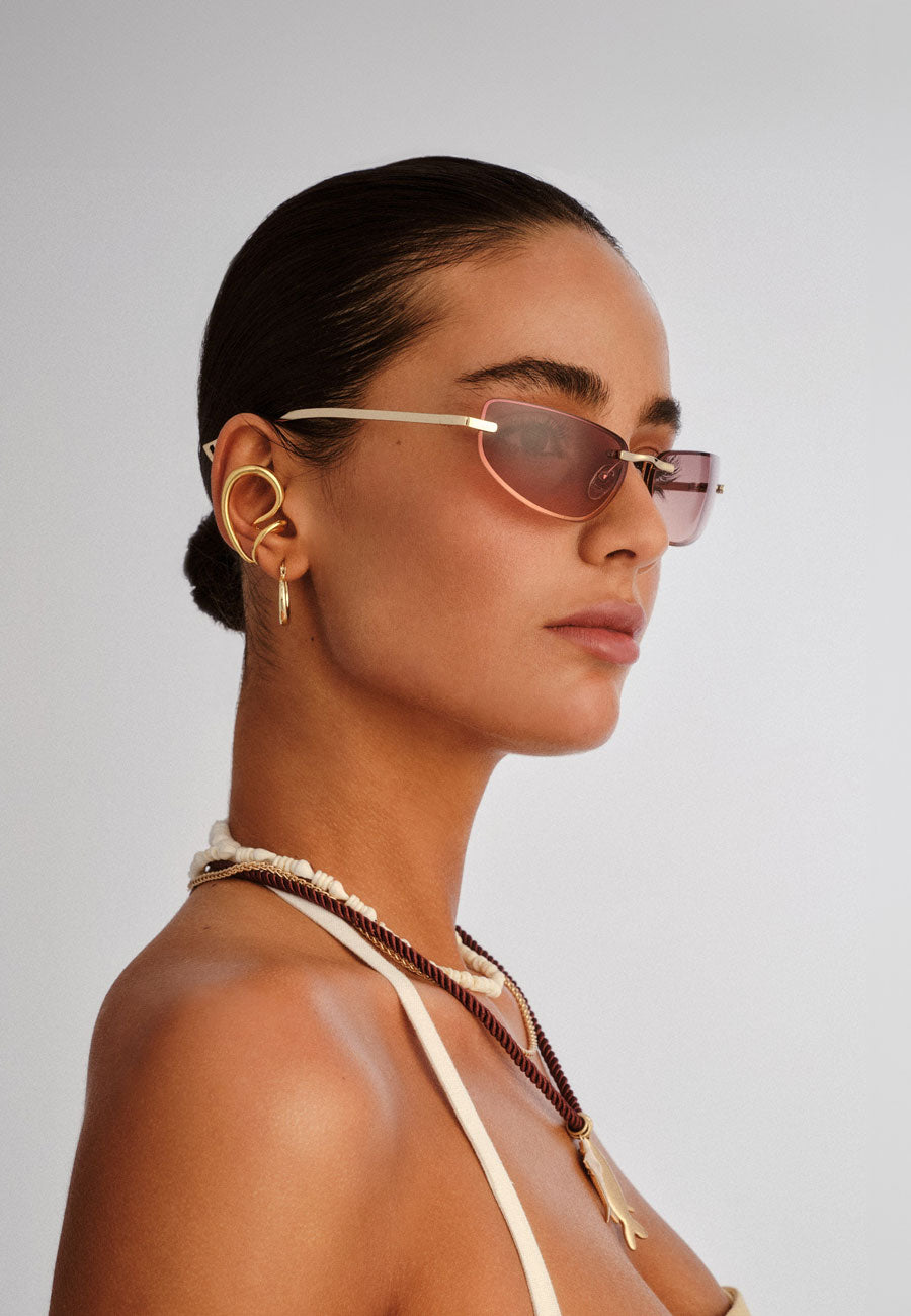 Le Specs Bubbles Gold