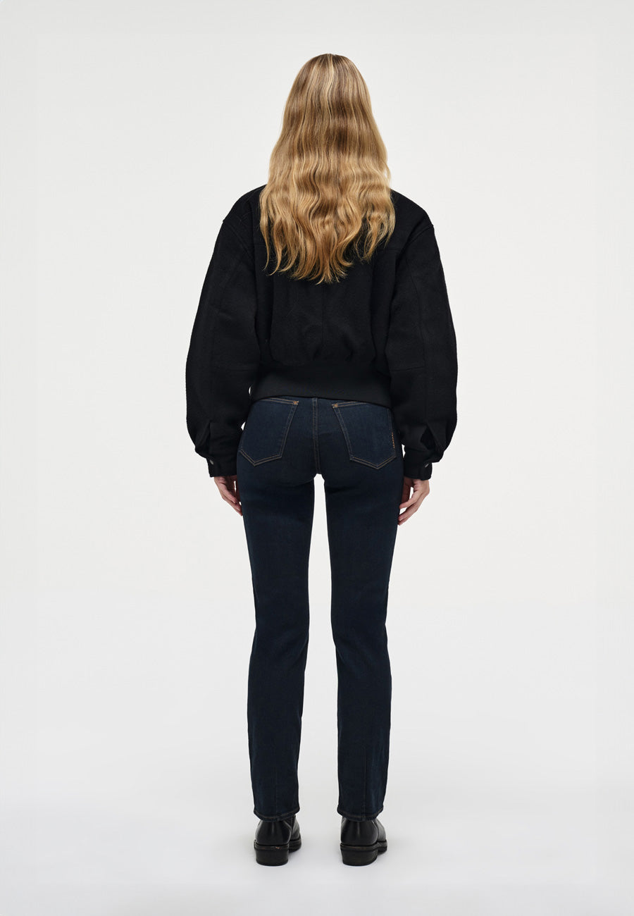 Neuw Casablanca Wool Bomber Black