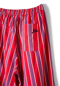 Damson Madder Chlo Trousers Red Stripe