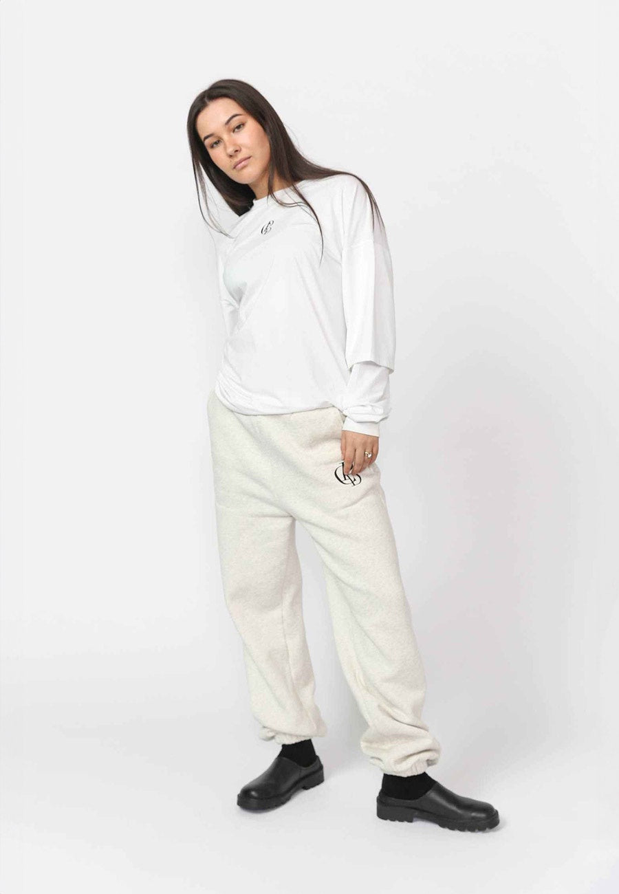 Commonplace Claremont Trackpant Grey Marle