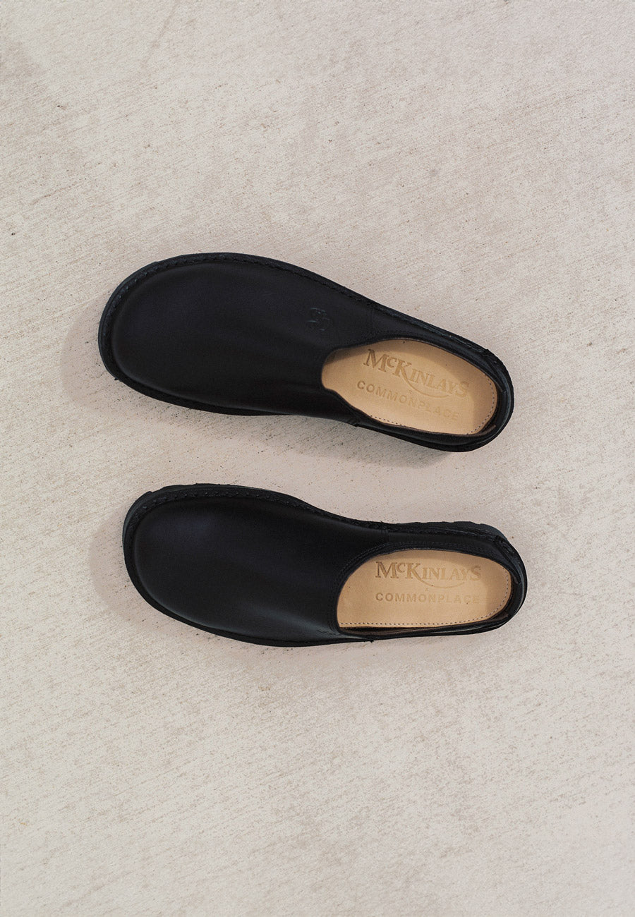 Commonplace X Mckinlays Anderson Slip On Loafer Black