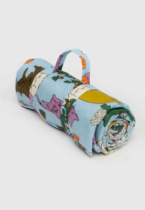 Baggu Puffy Picnic Blanket Table Cats