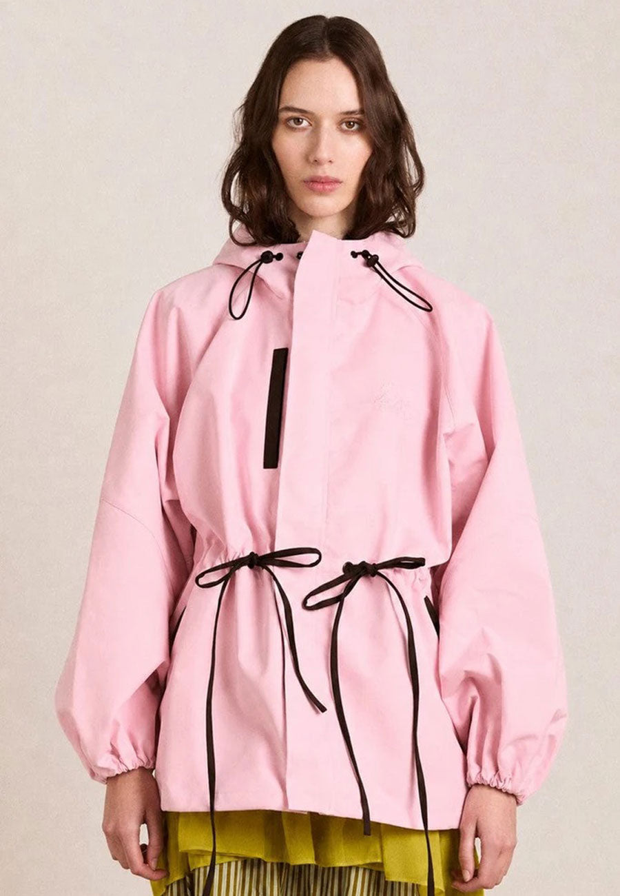 Damson Madder Liu Raincoat Pink