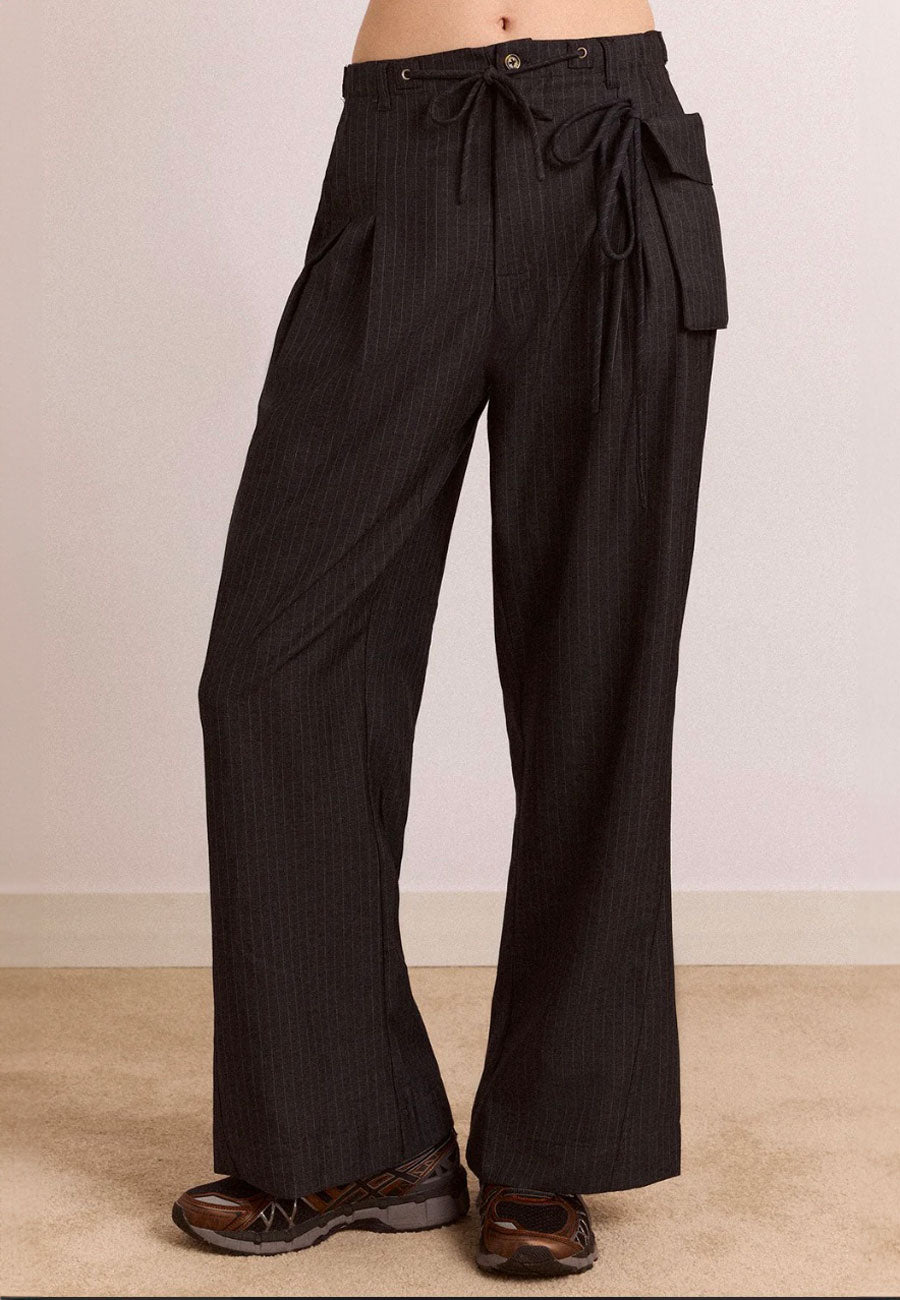 Damson Madder Tatianna Trouser Pinstripe