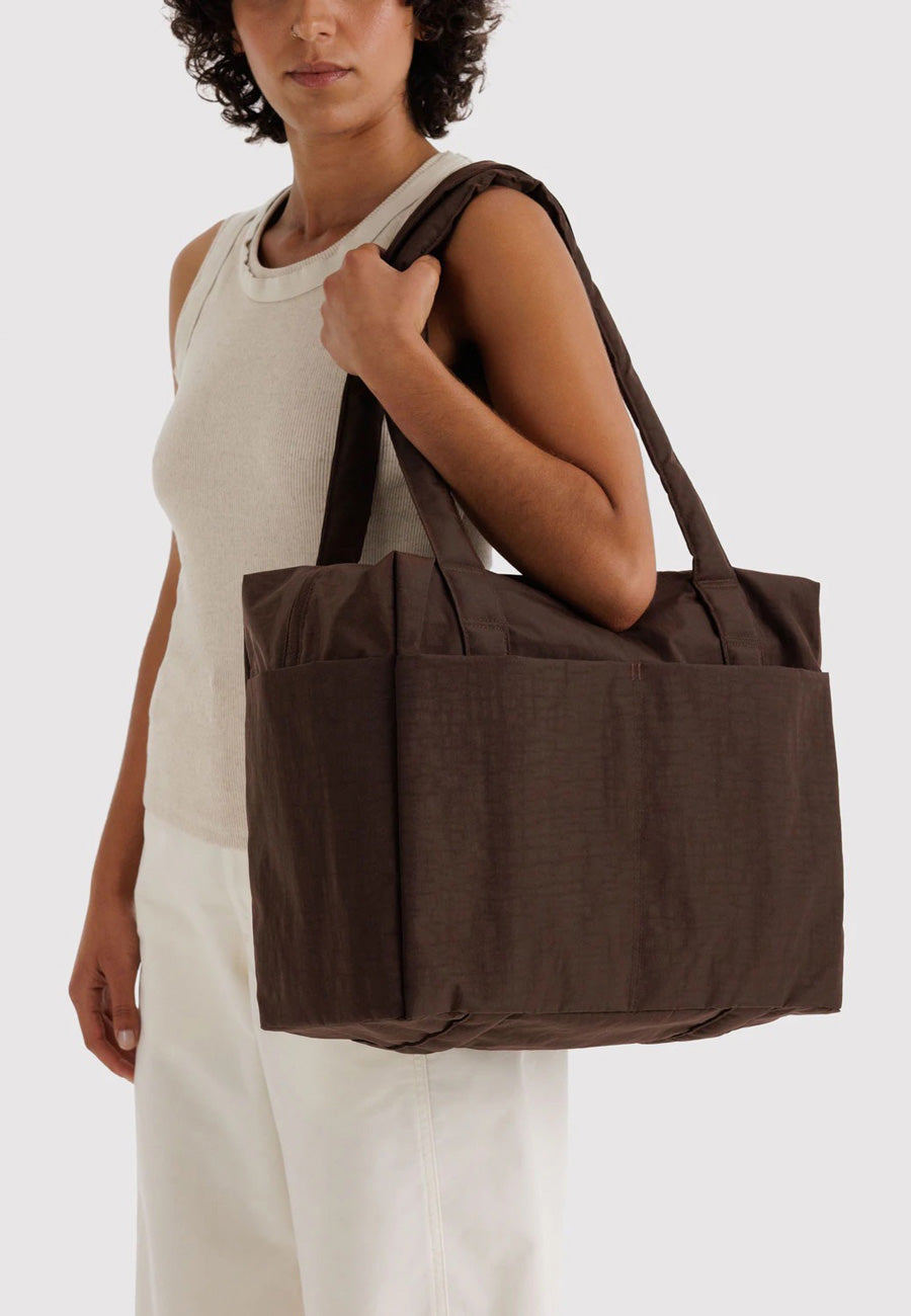 Baggu Small Cloud Carry-On Coffee