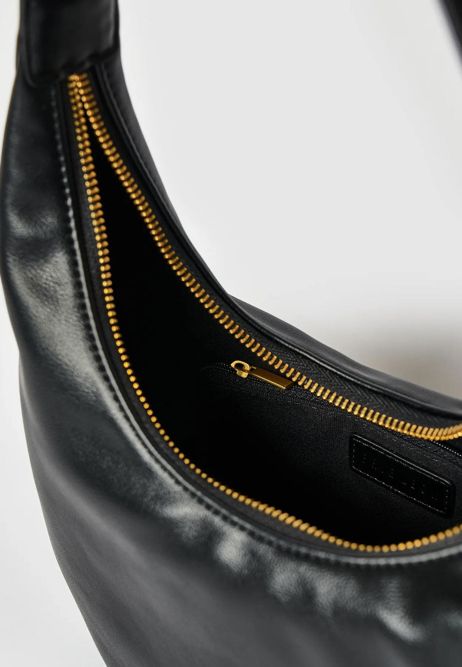 Brie Leon Everyday Croissant Bag Black
