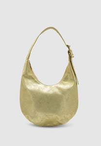 Brie Leon Everyday Croissant Bag Gold Corn Leather