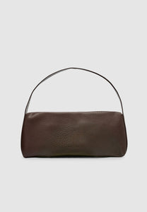 Brie Leon Harlow Slouch Baguette Bag Chocolate Nappa