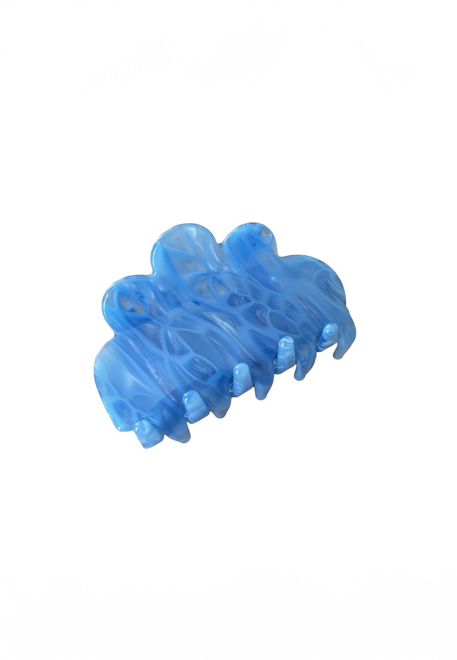 Buttermilk Jackie Claw Clip Blue Raspberry