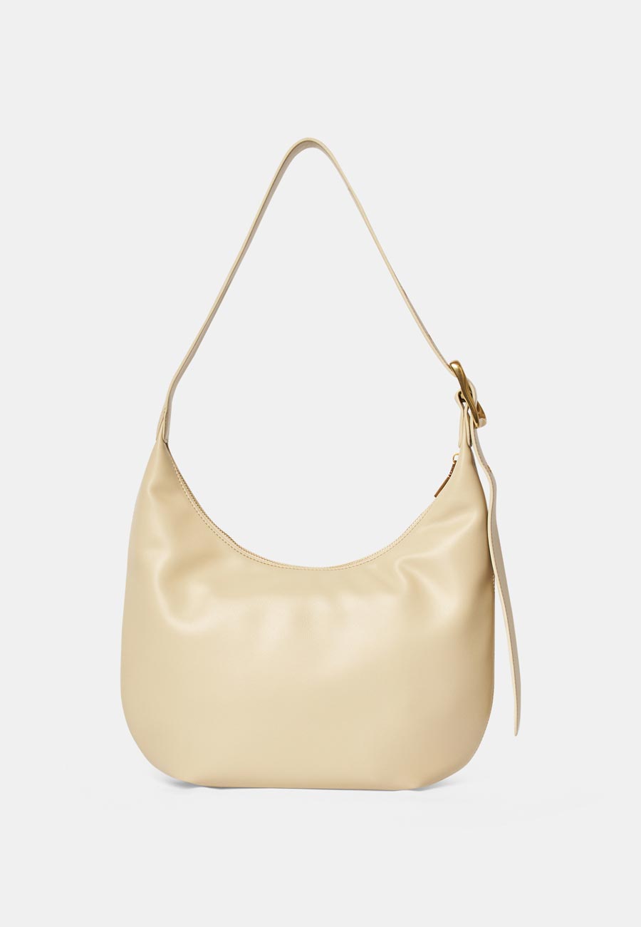 Brie Leon Large Everyday Croissant Bag Cashew