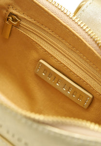 Brie Leon Everyday Mini Baguette Bag Gold Corn Leather