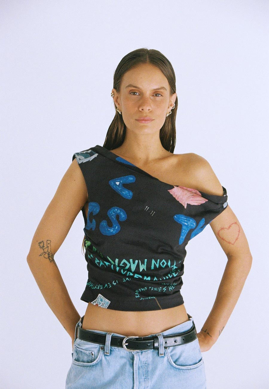 Lottie Hall Palo Santo Top Charcoal Wellness