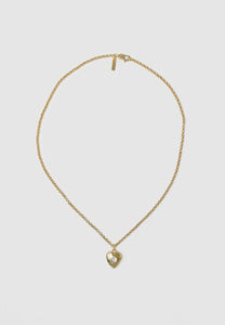 Brie Leon Pearl Locket Necklace Gold