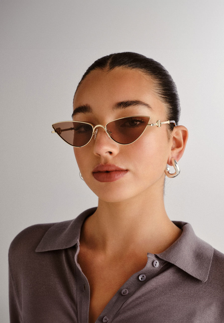 Le Specs The Soiree Bright Gold