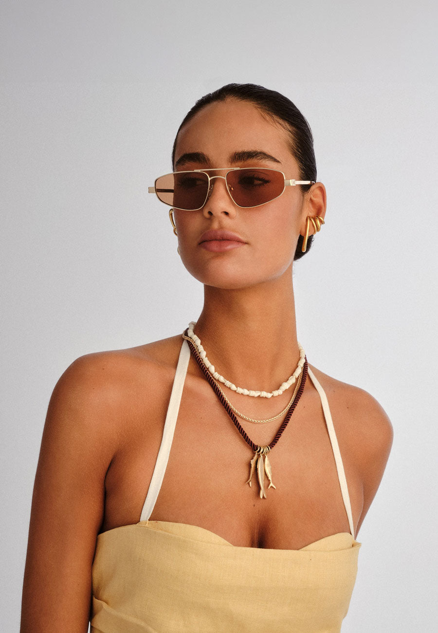 Le Specs Treasure Gold