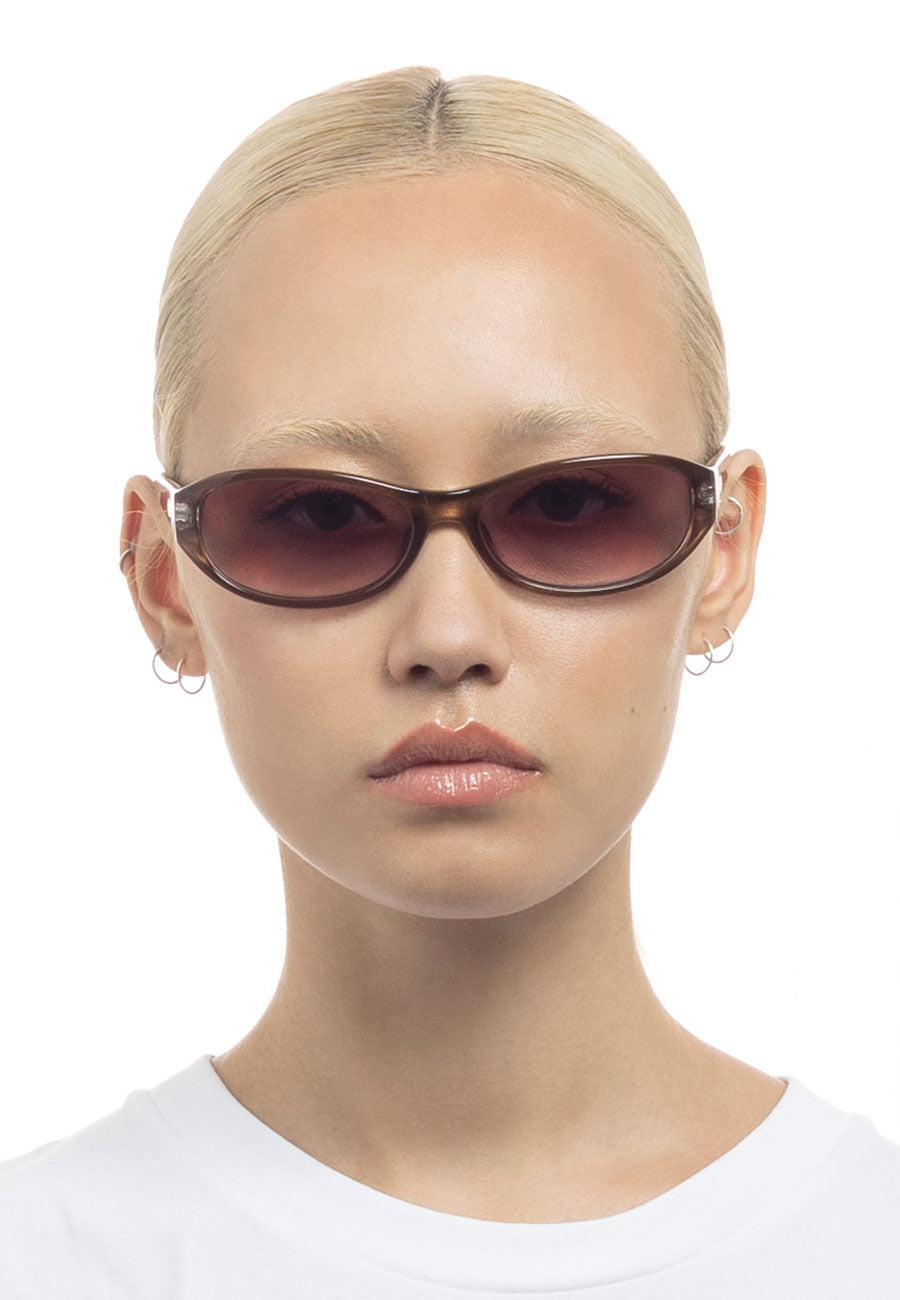 Le Specs Don't Cha Pearl Chocolate