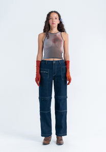 Arthur Duo Zip Pant Denim