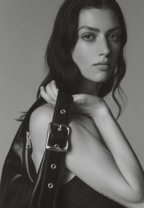 Brie Leon Everyday Croissant Bag Black