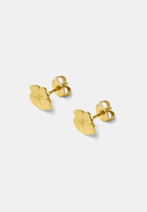 Brie Leon Marie Stud Earrings Gold
