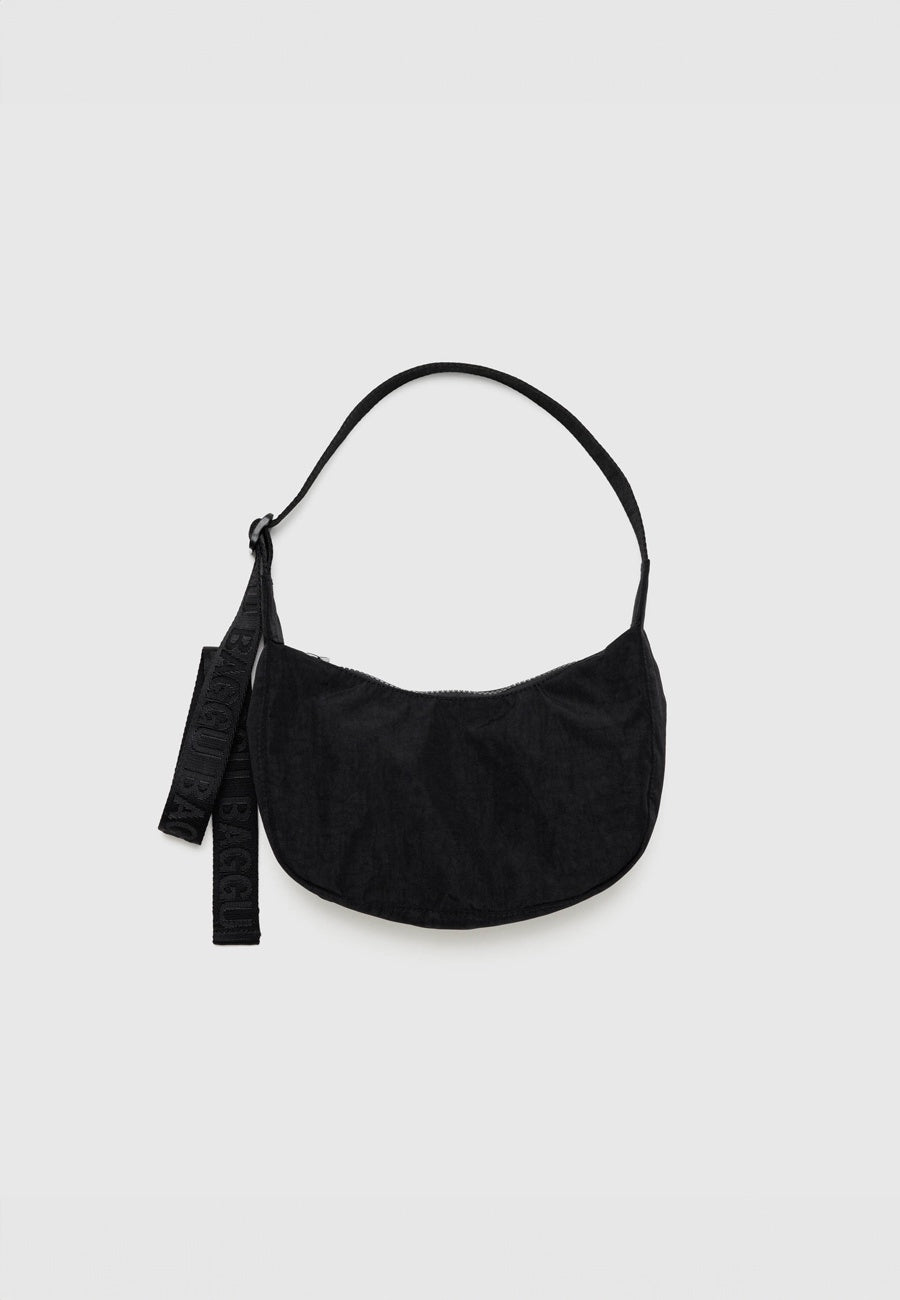 Baggu Small Nylon Crescent Bag Black